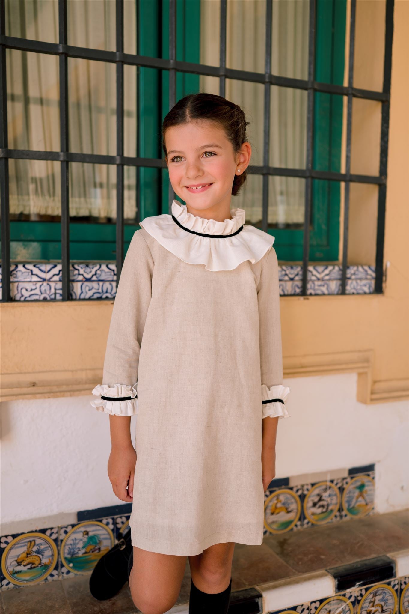 Vestido niña Sándalo