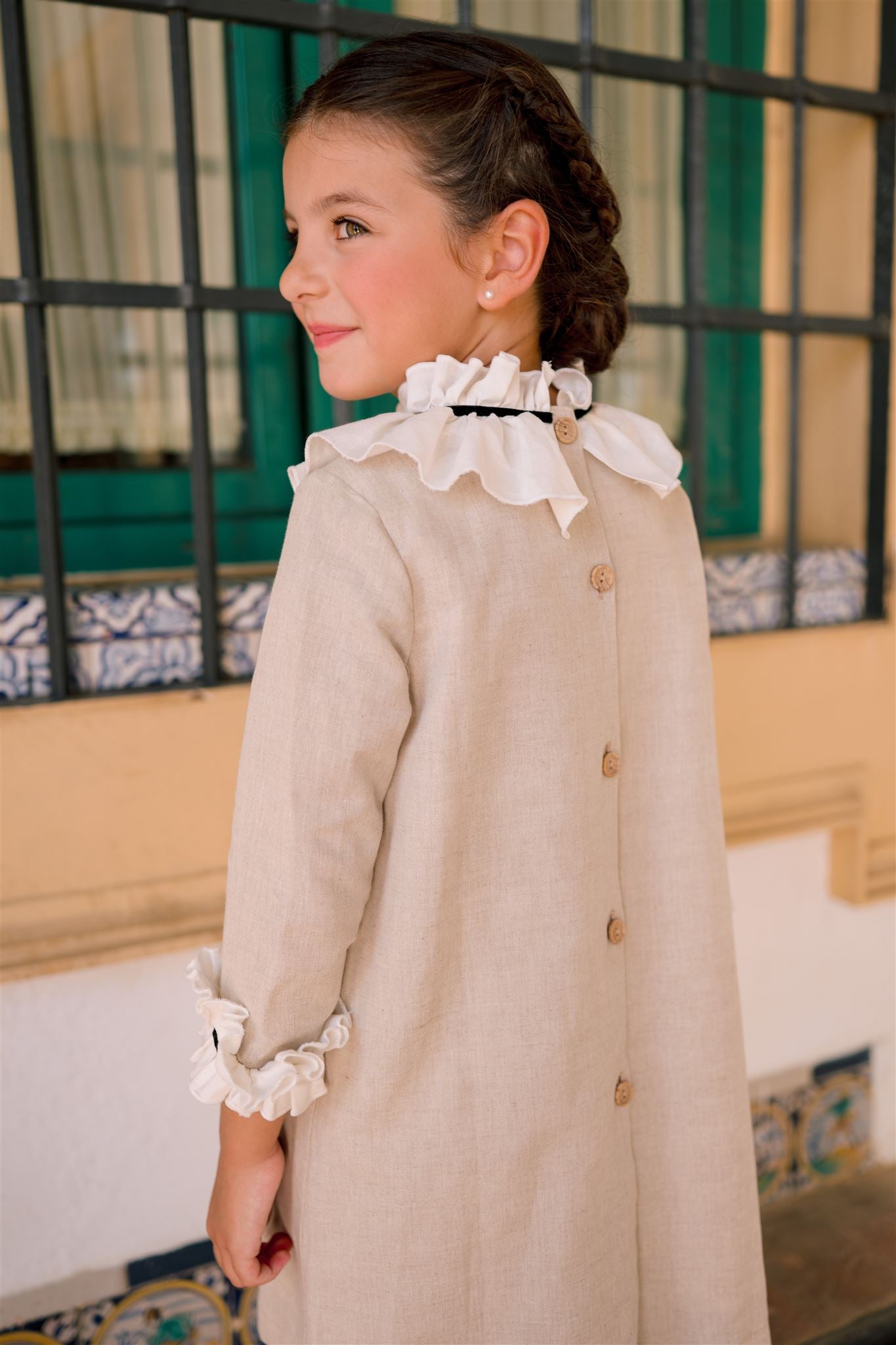 Vestido niña Sándalo