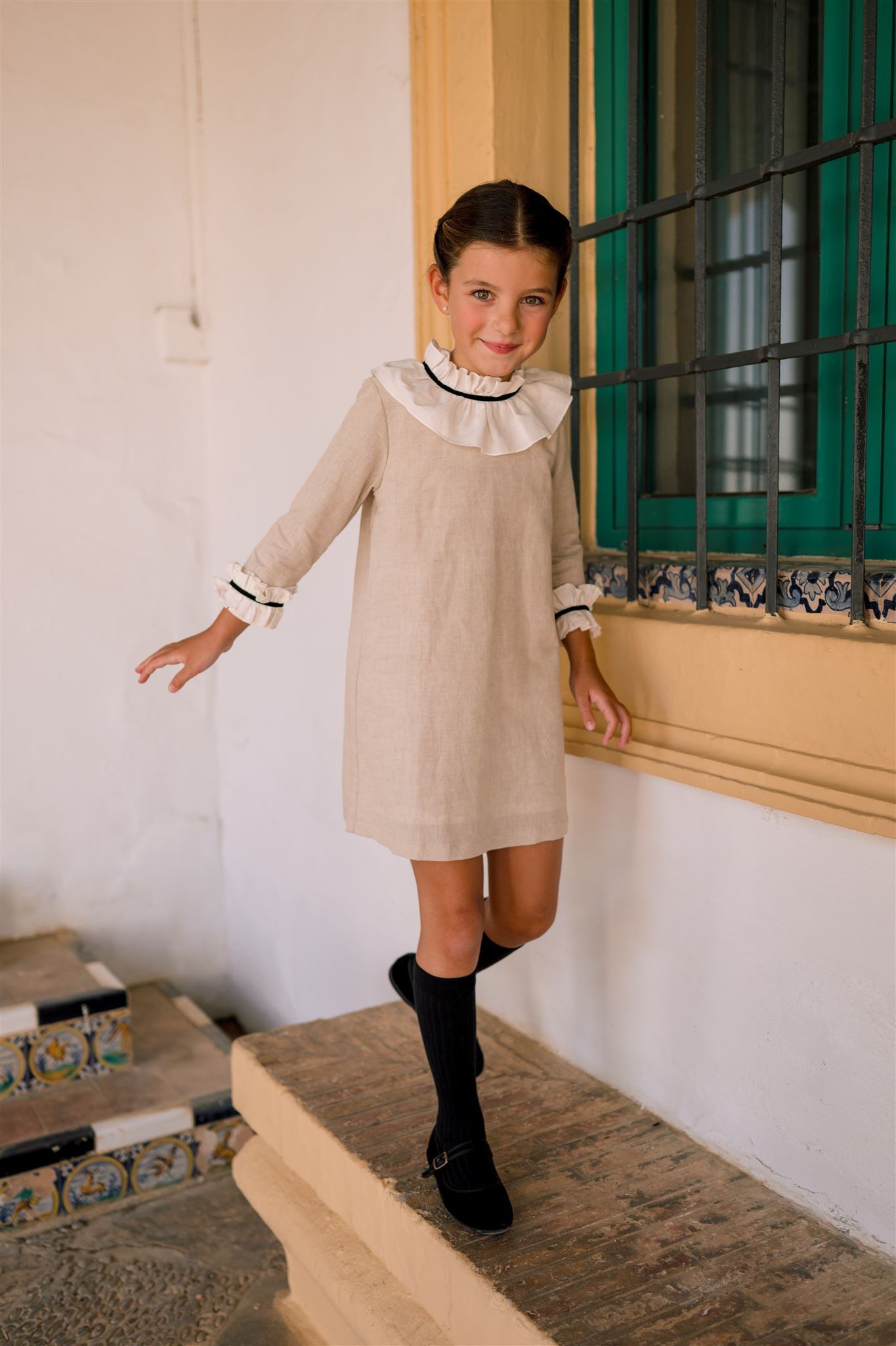 Vestido niña Sándalo