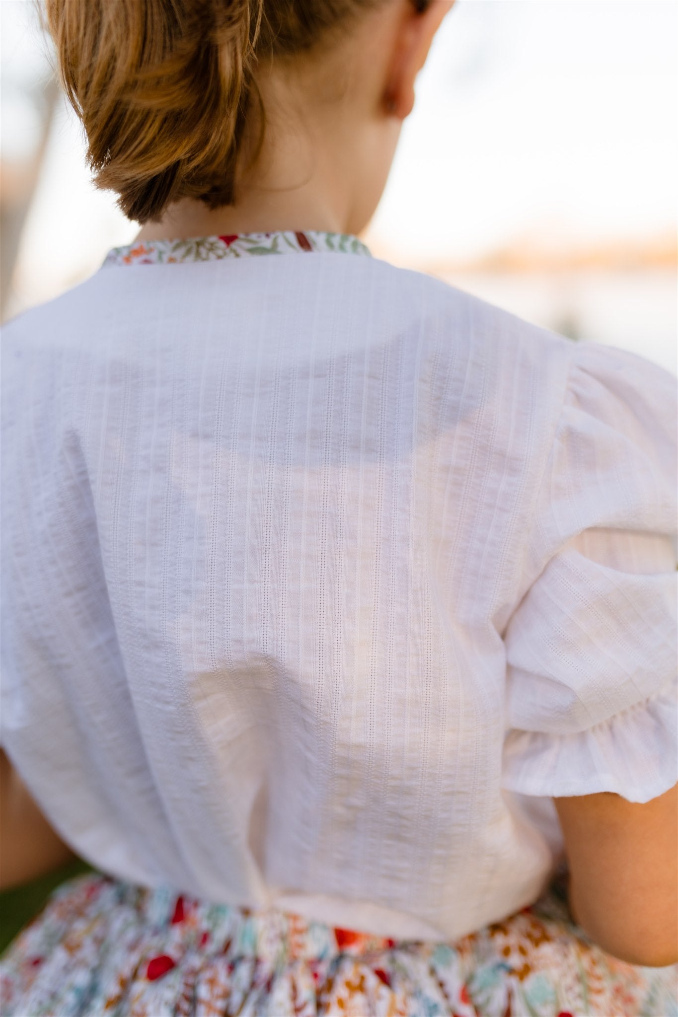 Camisa niña génova