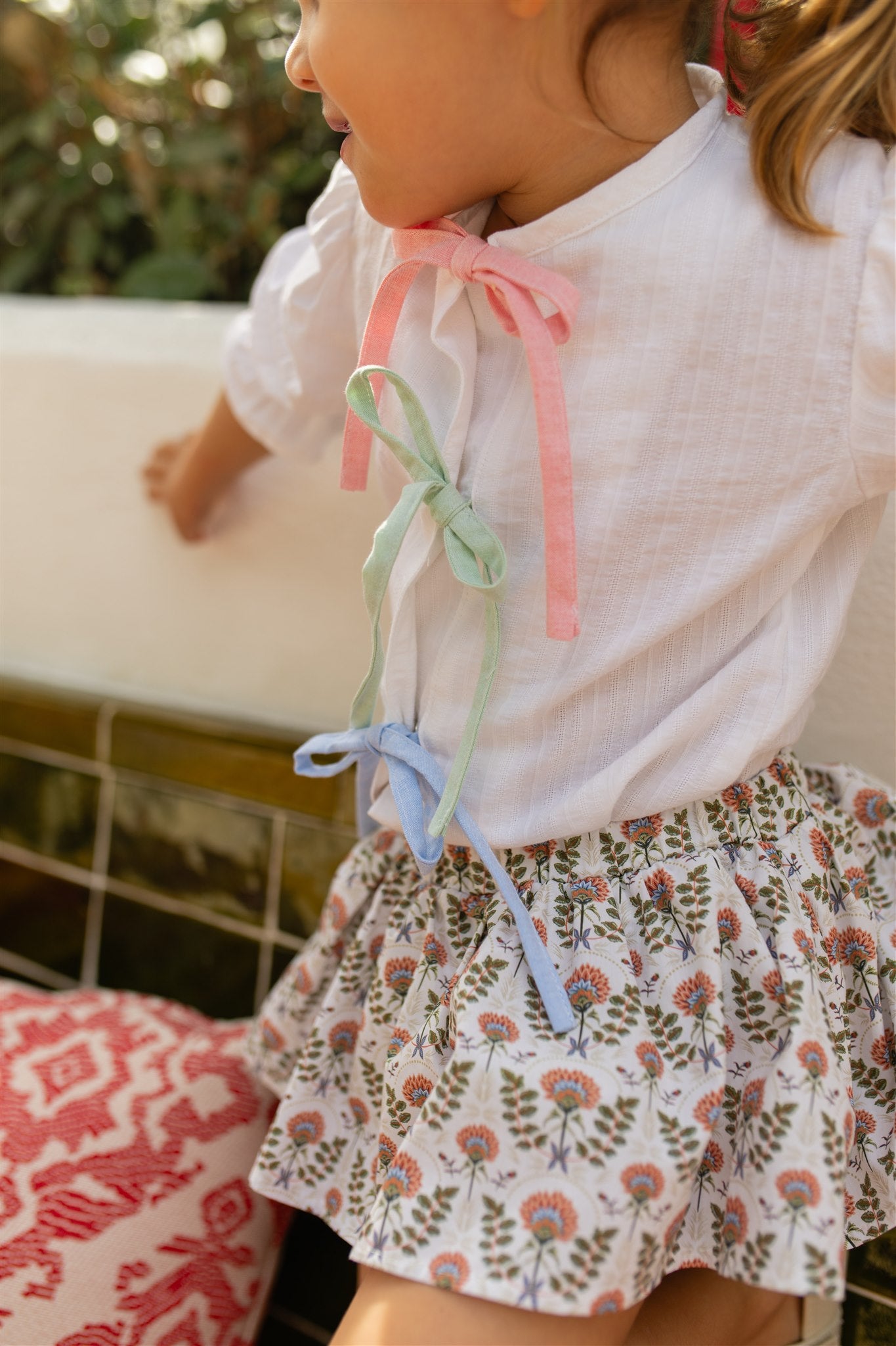 Camisa hortensia niña