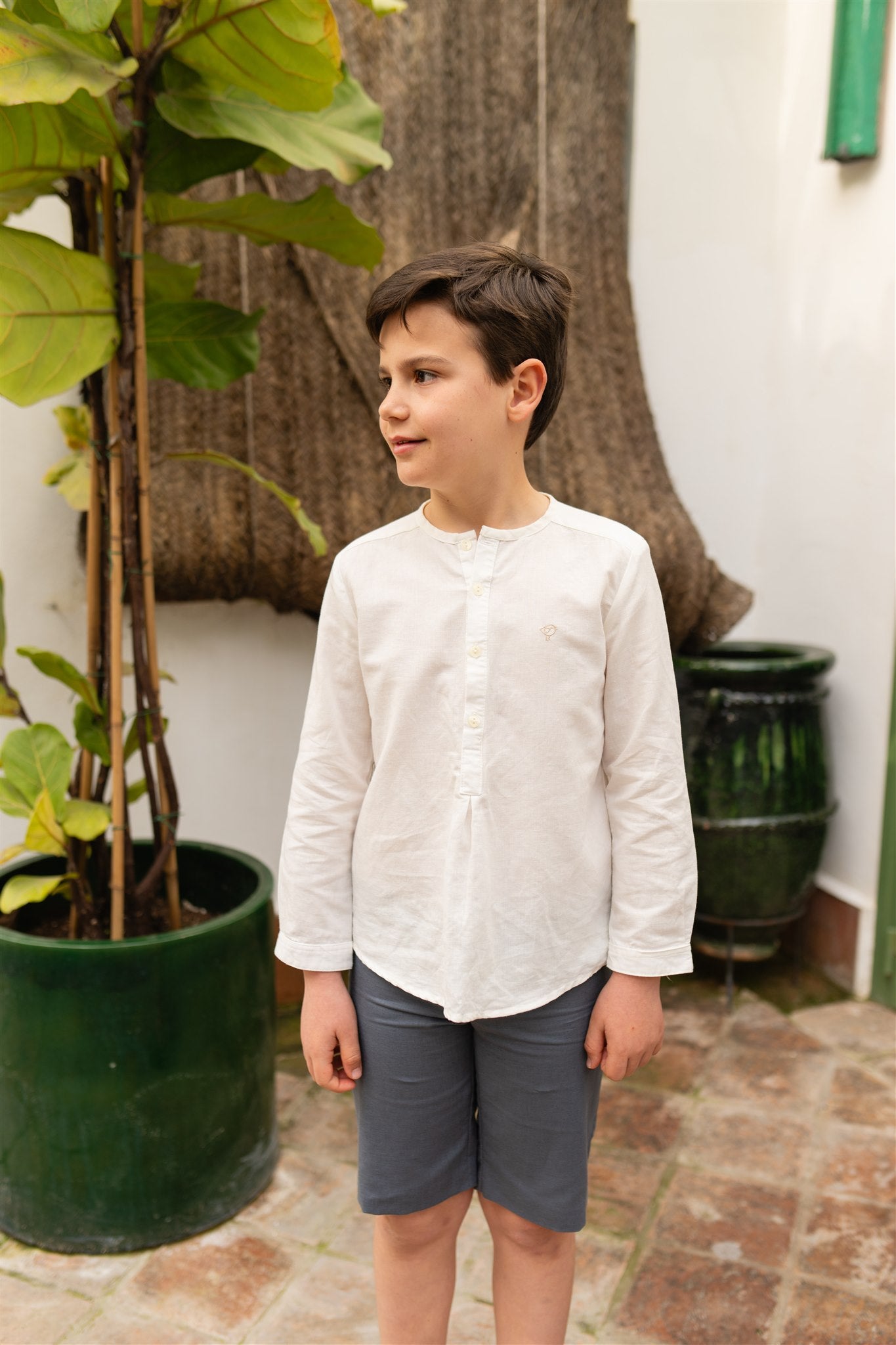 Pantalón narciso azulón