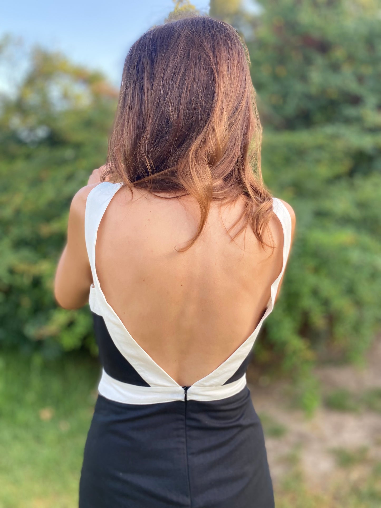 Vestido mujer negro Taormina