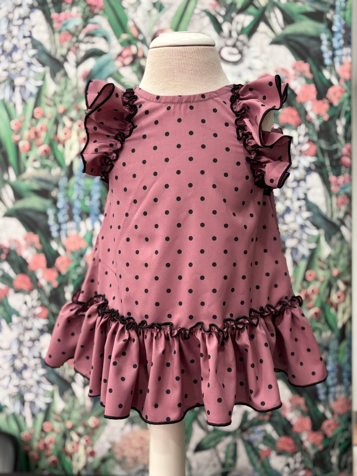 JESUSITO FLAMENCA JUANA (rosa-negro)