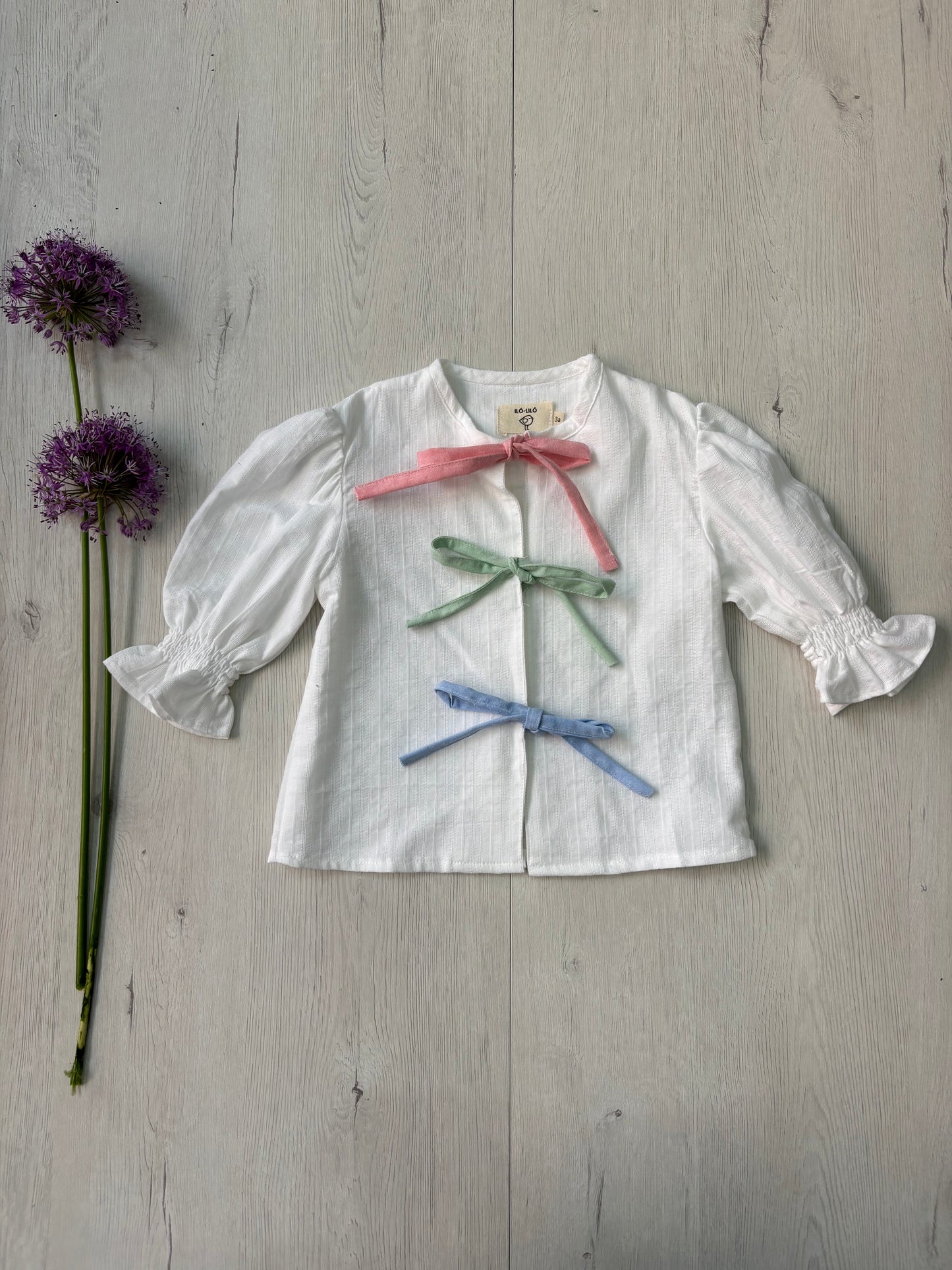Camisa hortensia niña