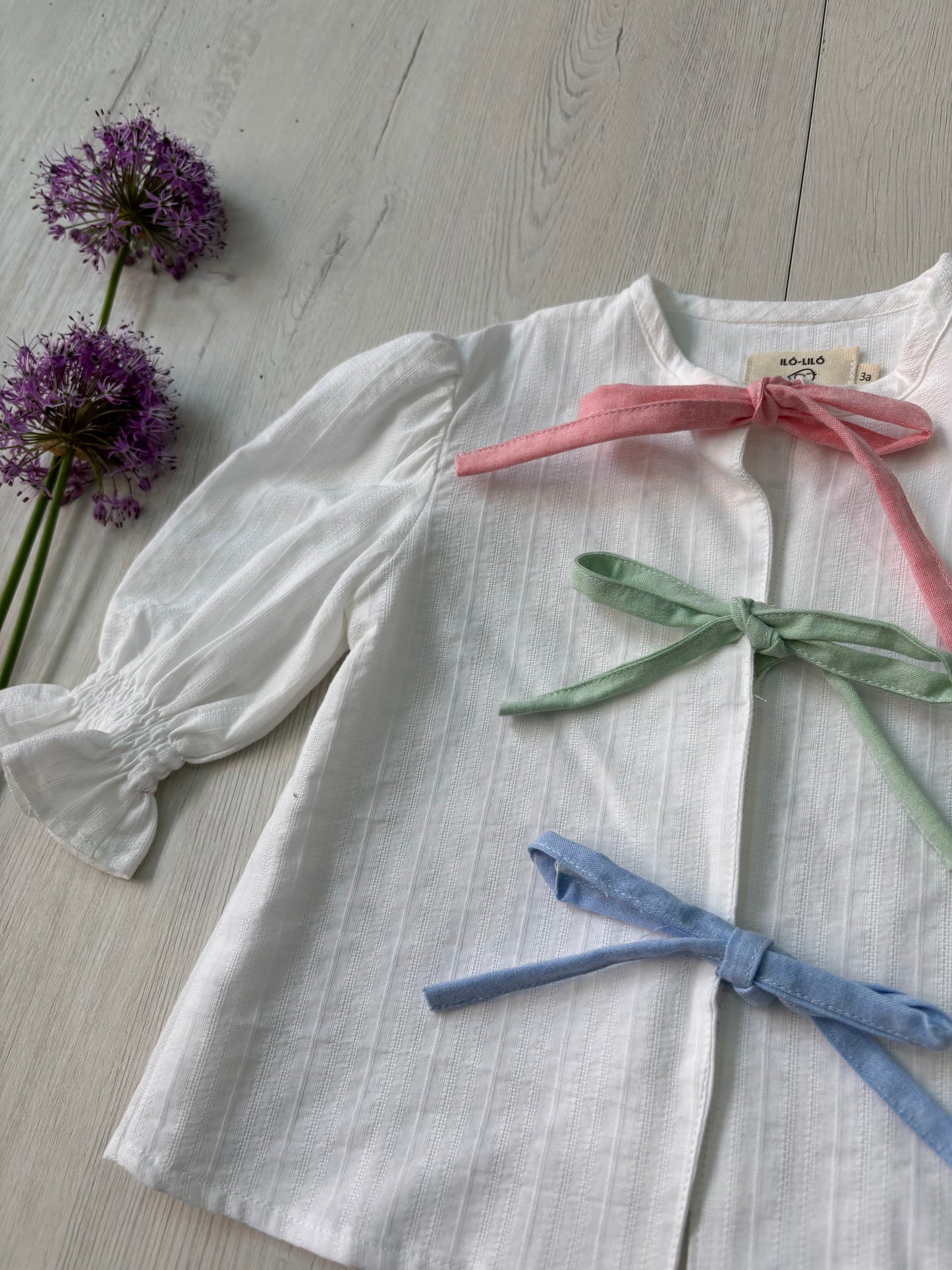 Camisa hortensia niña