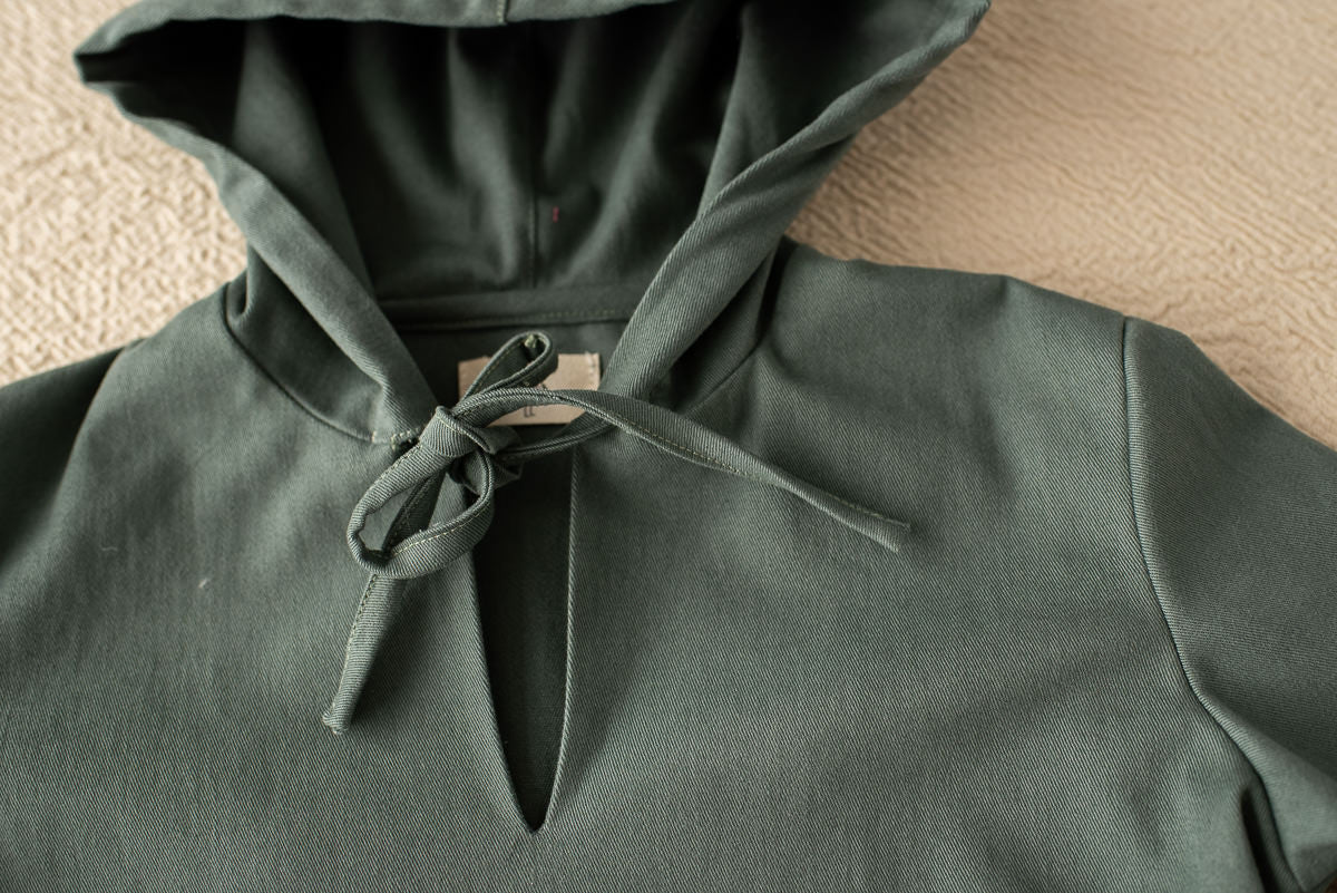 Chaqueta con capucha haya