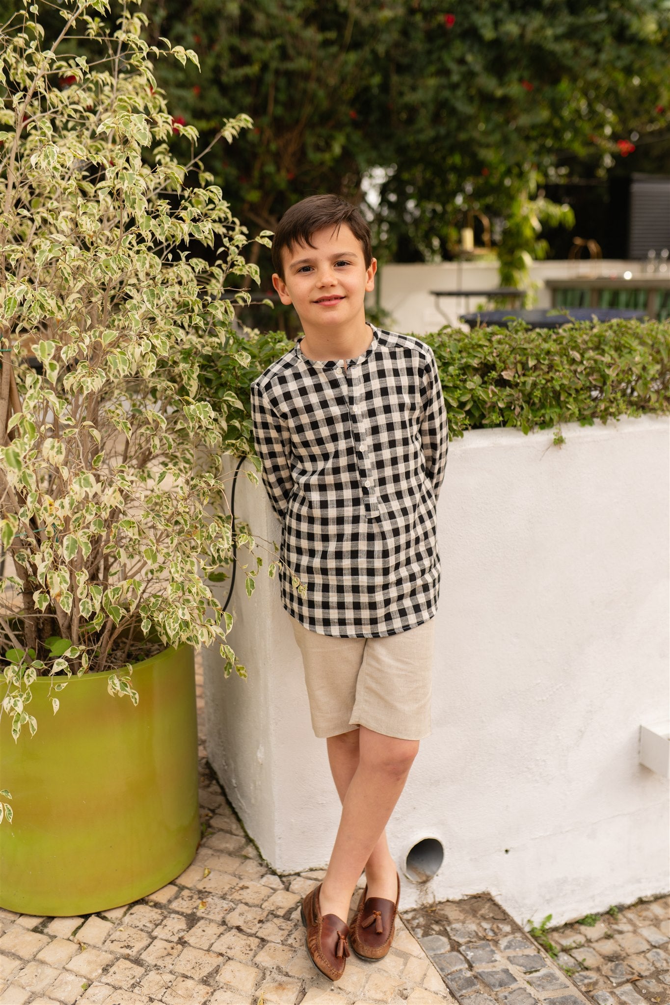 Polera niño Lirio