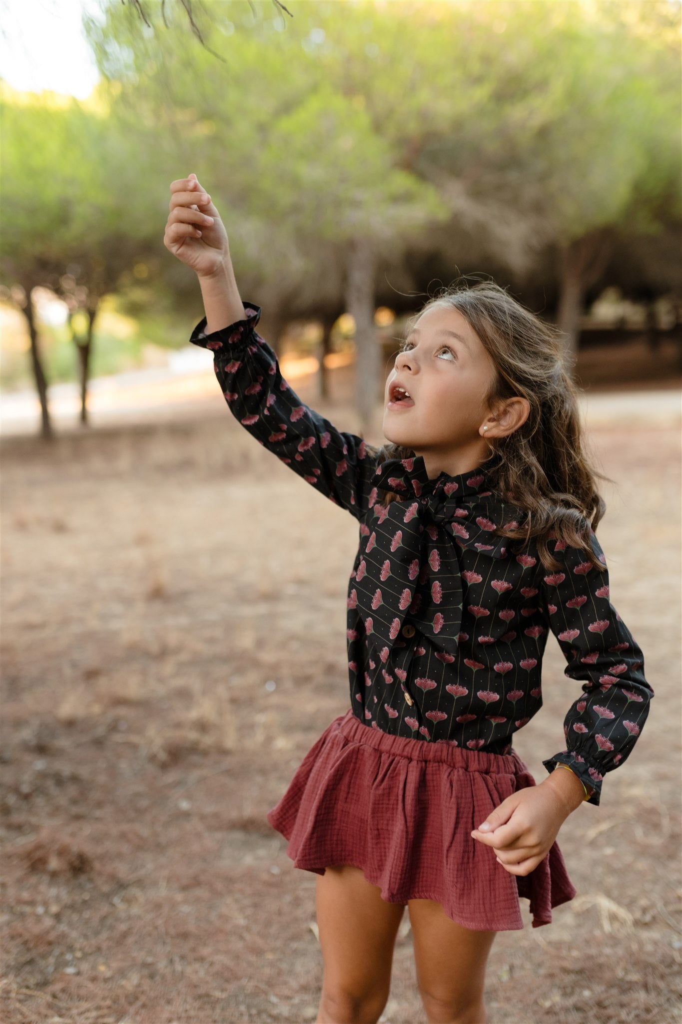 Camisa niña Maya lazada