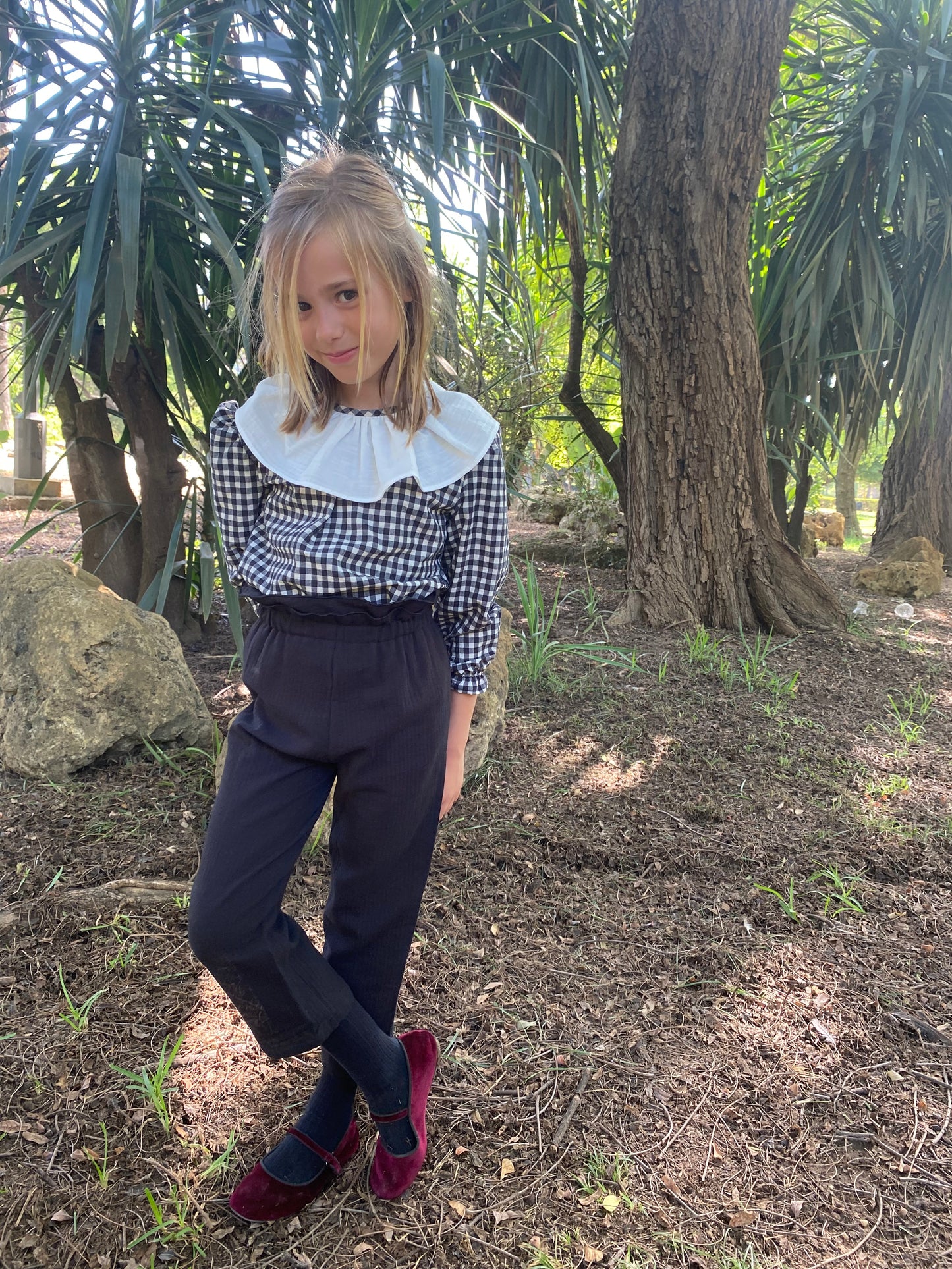 Pantalón midi Selva Negra