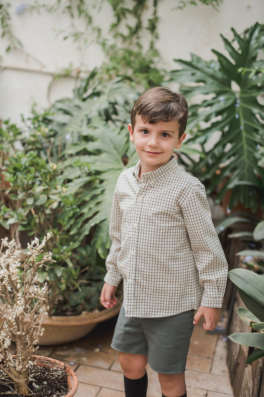 Camisa niño olmo