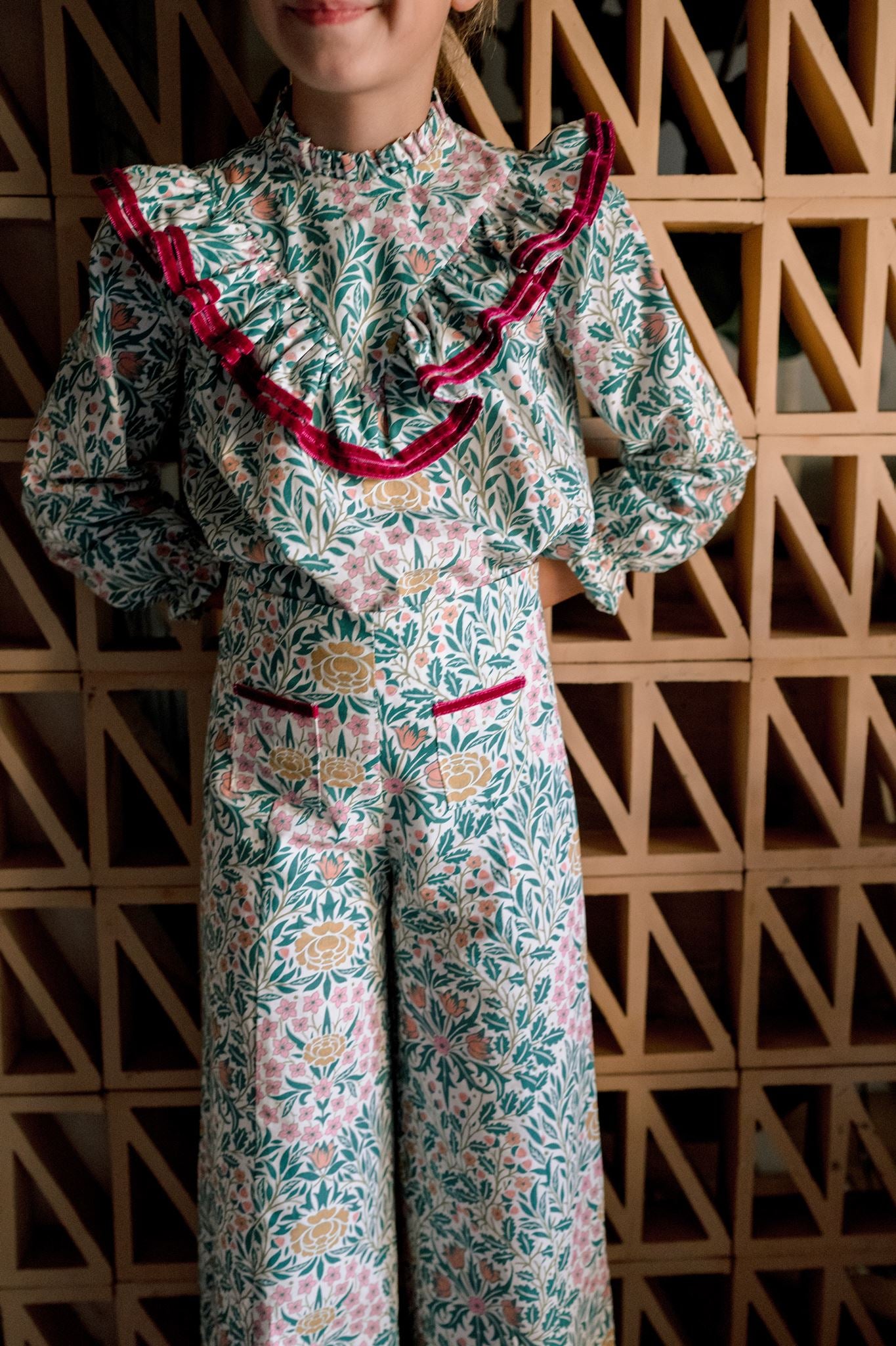 Pantalón midi Nopal