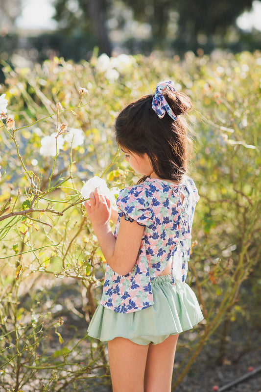 Camisa menta niña