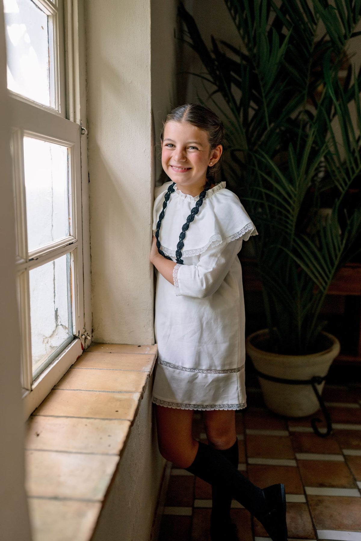 Vestido Évora Manga francesa