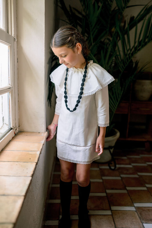 Vestido Évora Manga francesa