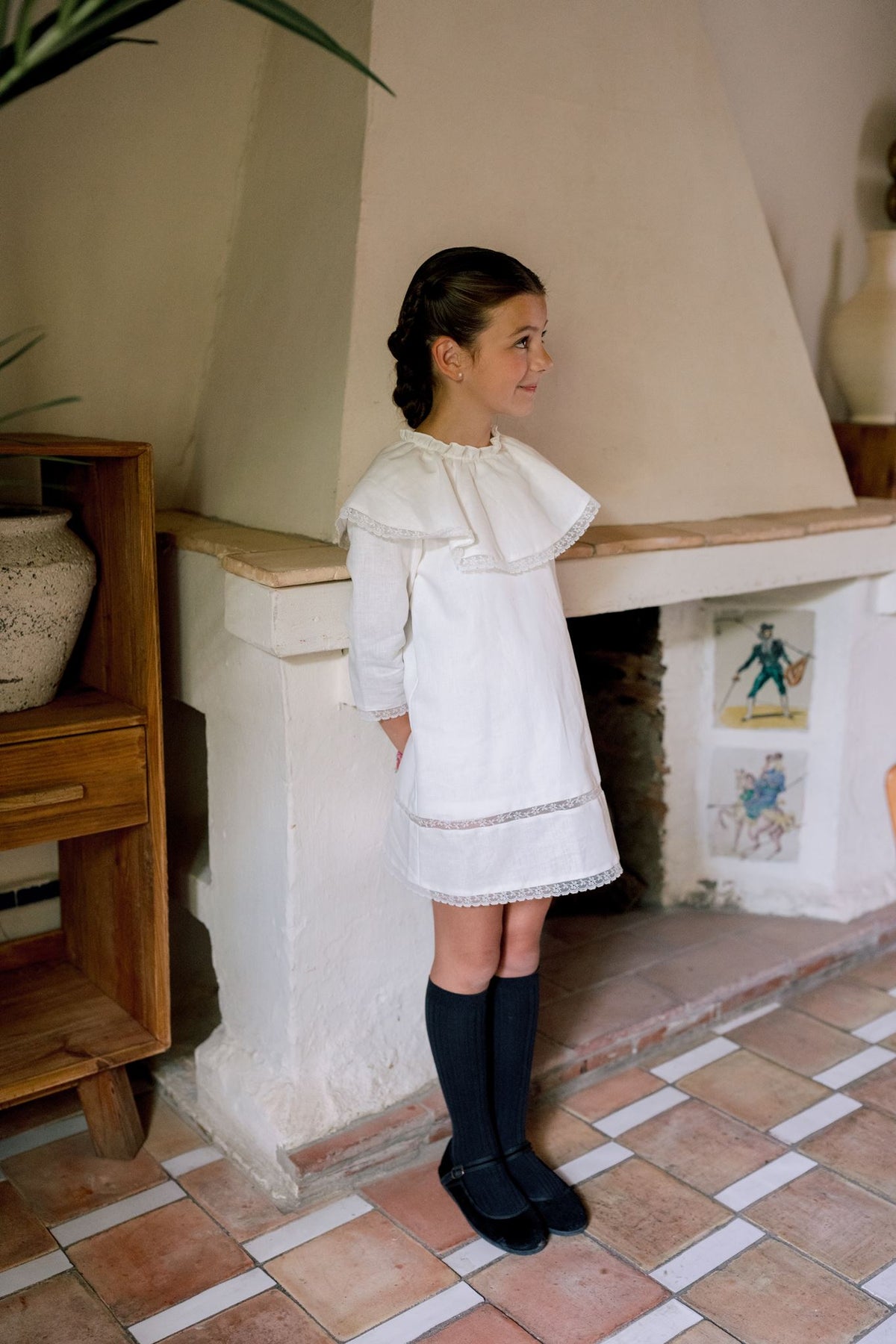 Vestido Évora Manga francesa