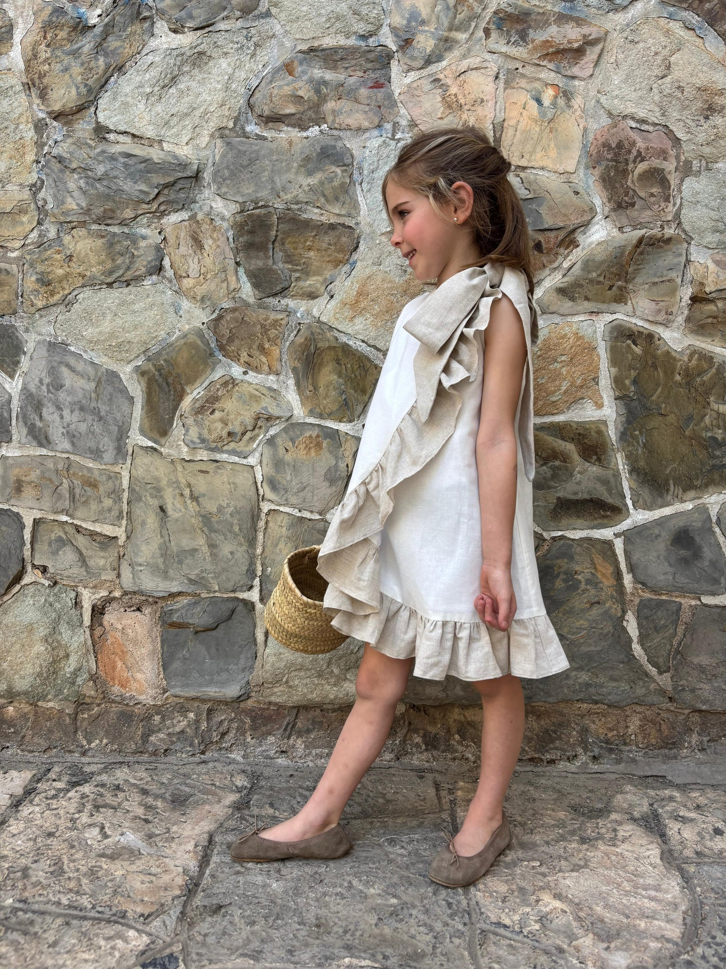 Vestido Taormina marfil