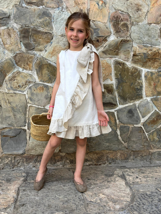 Vestido Taormina marfil
